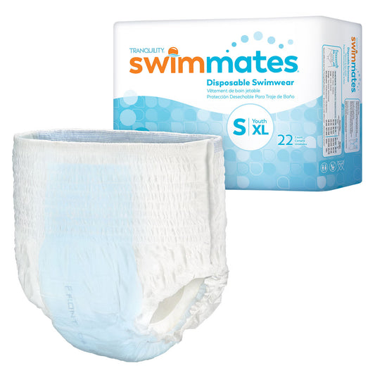 Swimmates™ Bowel Containment Swim Brief, For Those With Midsections 22 – 36", 22/Bg