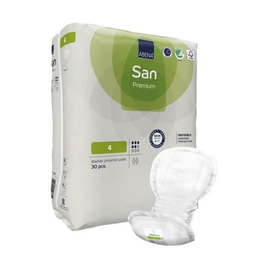 Abena® San 4 Premium Bladder Protection Pads, 270/Cs