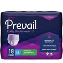 PREVAIL® FOR WOMEN DAILY ABSORBENT UNDERWEAR, LARGE, HEAVY ABSORBENCY, SOLD AS 72/CASE FIRST PWC-513/1