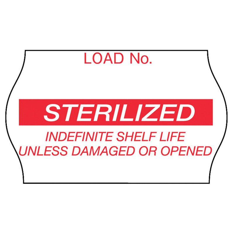 3M™ COMPLY™ STERILIZATION LOAD LABEL, 5/8 X 1-1/8 INCH, SOLD AS 12/CASE SOLVENTUM 1269R