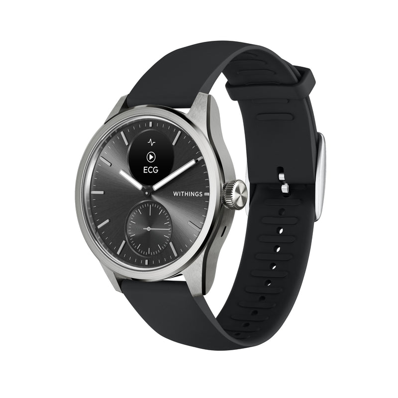 WITHINGS SCANWATCH 2 SMART WATCH, 42MM, BLACK, SOLD AS 1/EACH WITHINGS HWA10-MODEL 4-ALL-INT