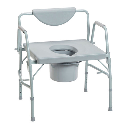 Commode, Oversized Hd 650Lb Cap Drvmed, 1/Ea