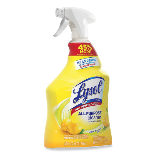 Lysol® All Purpose Cleaner, Lemon Breeze, 12/Cs