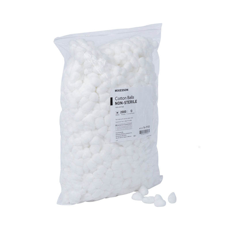 MCKESSON MEDIUM COTTON BALL, SOLD AS 2000/BAG MCKESSON 16-9153