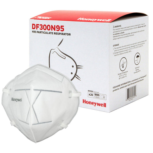 Mask, Respirator N95 Industrial Disp Flatfold (20/Bx 18Bx/Cs, 20/Bx