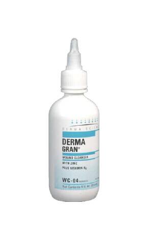 DERMAGRAN® GENERAL PURPOSE WOUND CLEANSER, 4 OZ. SPRAY BOTTLE, SOLD AS 12/CASE GENTELL WC04