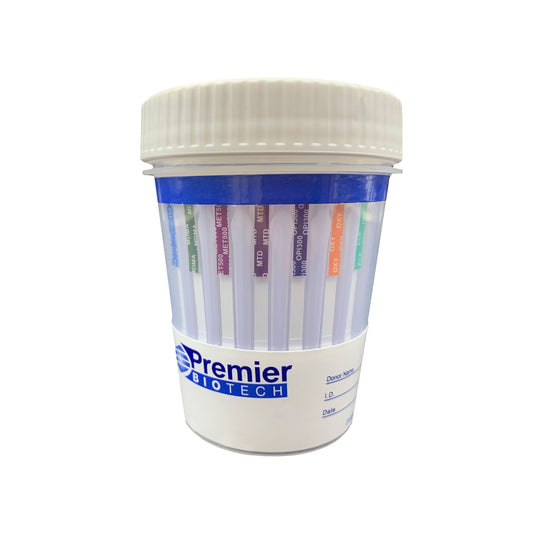 Premier Bio-Cup 12-Drug Panel Drugs of Abuse Test, 5/BX
