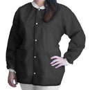COAT, LAB FITME BLK 2XLG (10/BG 5BG/CS), 10/BG