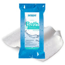 SAGE COMFORT BATH RINSE-FREE WIPES, ALOE, UNSCENTED, SOFT PACK, SOLD AS 30/BOX SAGE 7988