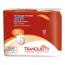 TRANQUILITY® ATN HEAVY PROTECTION INCONTINENCE BRIEF, EXTRA LARGE, SOLD AS 72/CASE PRINCIPLE 2187