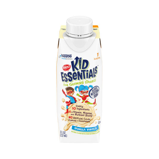 Boost® Kid Essentials™ Balanced Nutritional Drink, Vanilla, 8-Ounce Carton, 24/Cs
