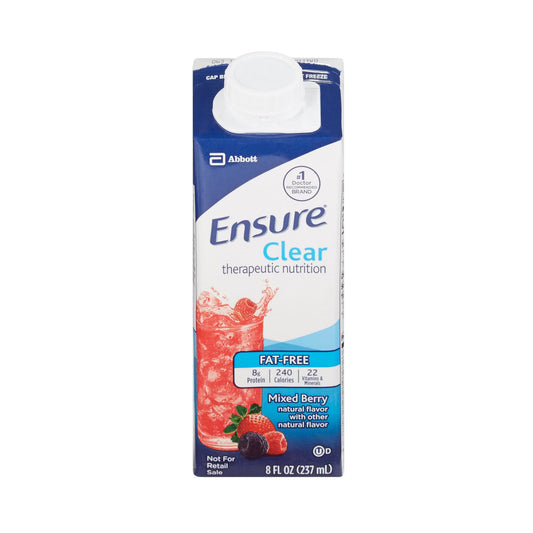 Ensure® Clear Therapeutic Nutrition, Mixed Berry, 8-ounce carton, 24/CS