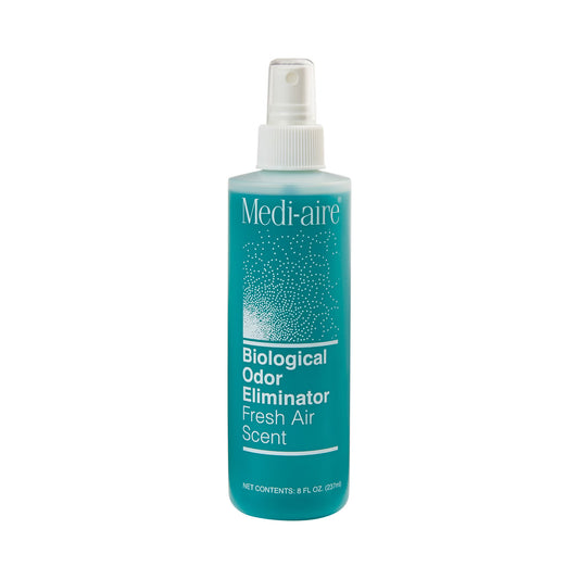 Medi-Aire® Biological Odor Eliminator Deodorizer, Fresh Air Scent, 8-Oz. Spray, 1/Ea