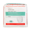 Sure Care™ Ultra Extra Heavy Absorbent Underwear, Extra Large, 56/CS