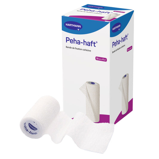 Peha-Haft® Self-Adherent Closure Absorbent Cohesive Bandage, 4 Inch X 4-1/2 Yard, 140/Cs