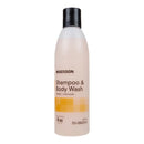 McKesson Shampoo and Body Wash, Apricot Scent, 8 oz. Squeeze Bottle, 48/CS