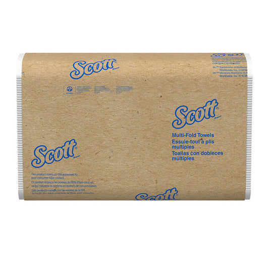Scott® Essential One-Ply Multi-Fold Paper Towel, 8 X 9-2/5 Inch, 16/Cs
