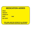 Indeed Medication Instruction Advisory Label, 1000/PK