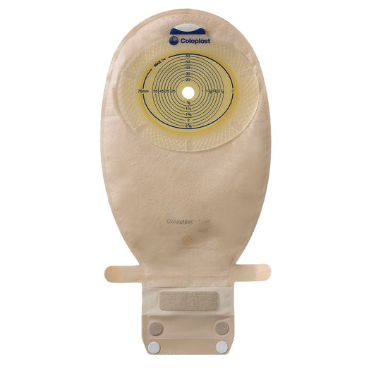 SenSura® Xpro Flat 1-Piece Transparent Ostomy Pouch, 10 – 76mm Stomas, 10/BX