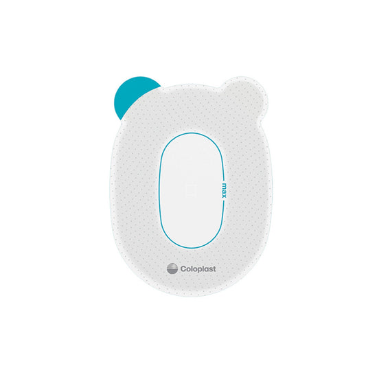 SenSura® Mio Baby Flex Two-Piece Ostomy Barrier, Trim to fit up to 40 mm Stomas, 5/BX