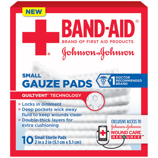 Pad, Gauze Str 2X2 (10/Bx 24Bx/Cs) J&Jotc, 240/Cs