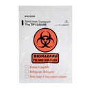 MCKESSON SPECIMEN TRANSPORT BAG WITH DOCUMENT POUCH, ZIP CLOSURE, 9 X 12 INCH, SOLD AS 10/CASE MCKESSON 79-LAB20912