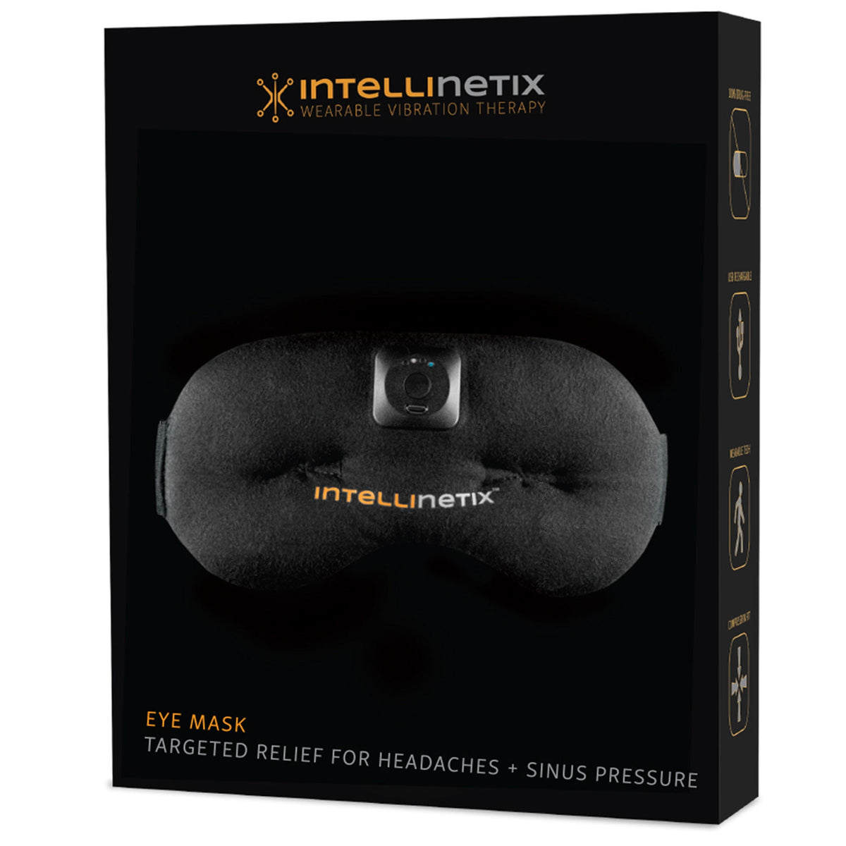 Intellinetix® Vibration Therapy Mask, One Size Fits Most, 15/Cs