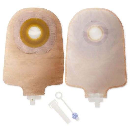 Premier™ One-Piece Transparent Urostomy Pouch, Pre-cut to Fit 35 mm Stomas, 5/BX