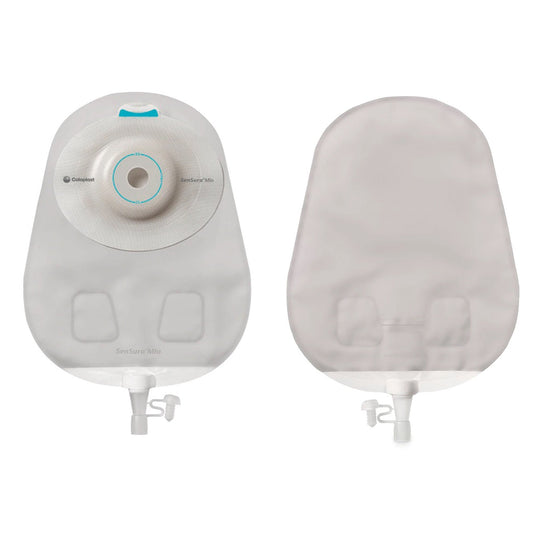 SenSura® Mio Convex Deep 1-Piece Transparent Urostomy Pouch, 10 – 43 mm Stomas, 10/BX