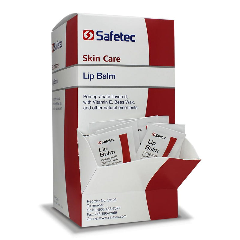 SAFETEC® LIP BALM, SOLD AS 144/BOX SAFETEC 53123