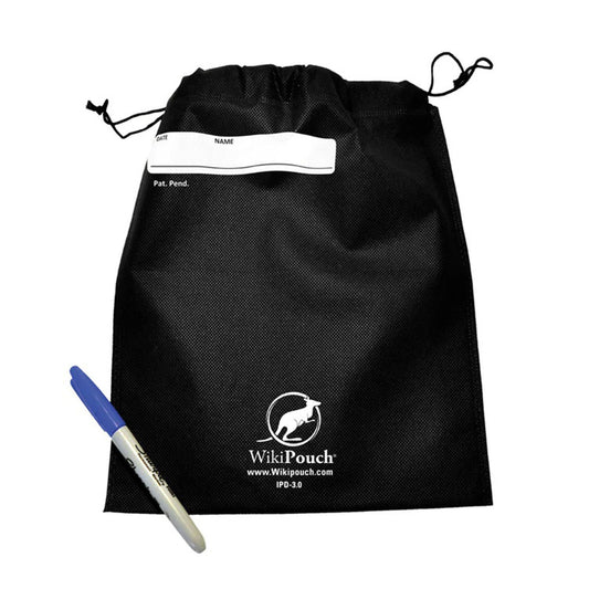 POUCH, IPD MICROBIOSTATIC W/DRWSTRNG 9.5"X11" (10/PK 10PK/CS, 100/CS