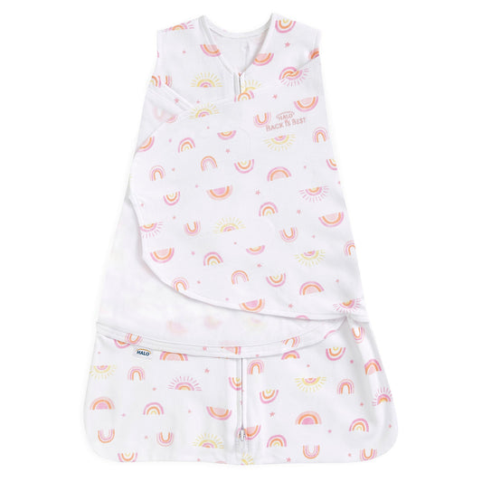 Swaddle, Sleepsack Pnk Rainbowsm (4/Cs), 1/Ea
