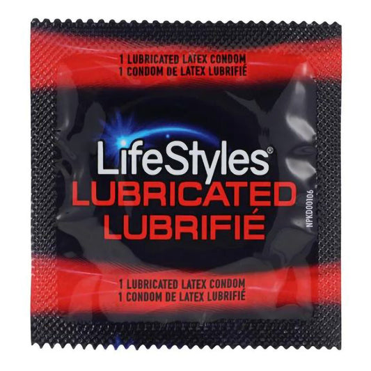 Lifestyles® Original Lubricated Latex Condom, 1/Cs