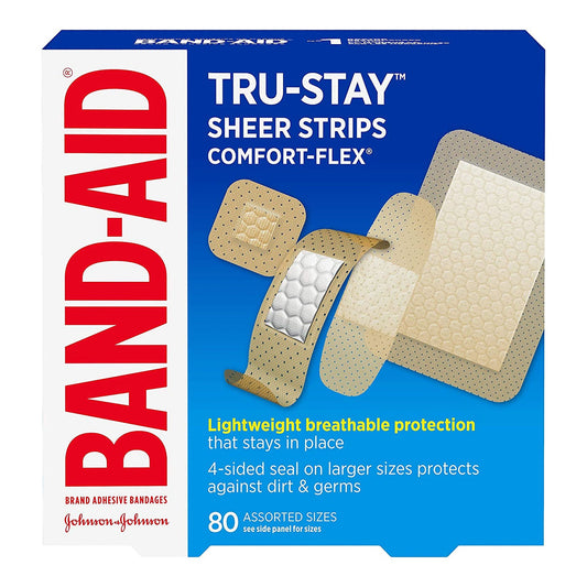 Band-Aid® Adhesive Strip, Assorted Sizes, 1920/Cs