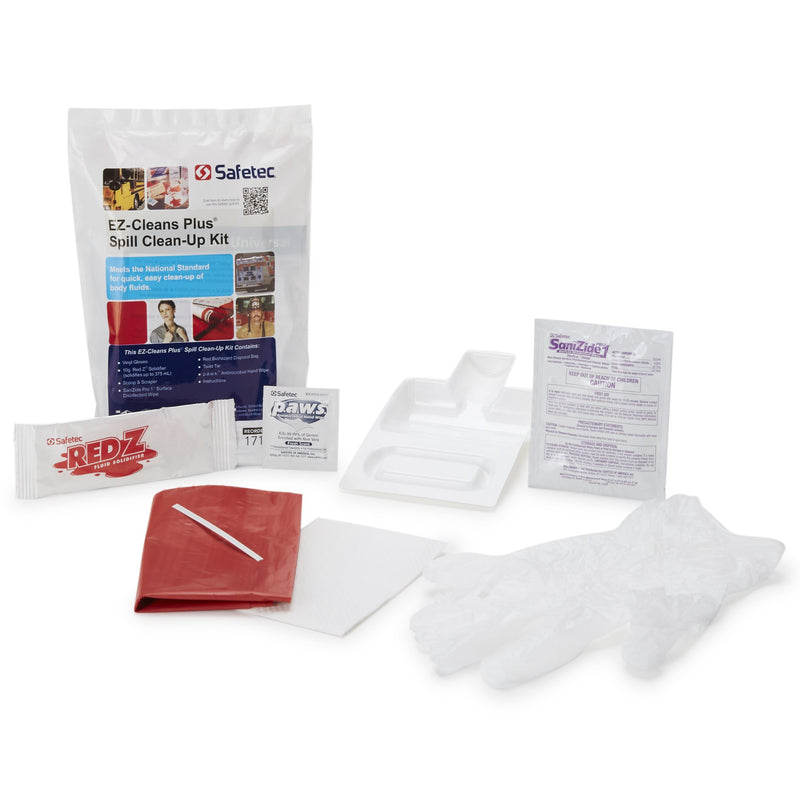 EZ CLEANS PLUS™ SPILL KIT, SOLD AS 1/EACH SAFETEC 17121