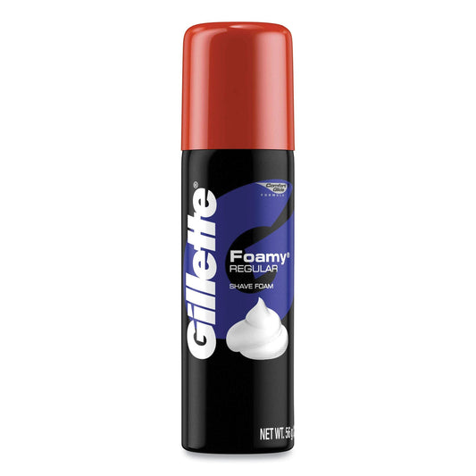 Gillette® Foamy® Shaving Cream Regular Scent, 48/Cs