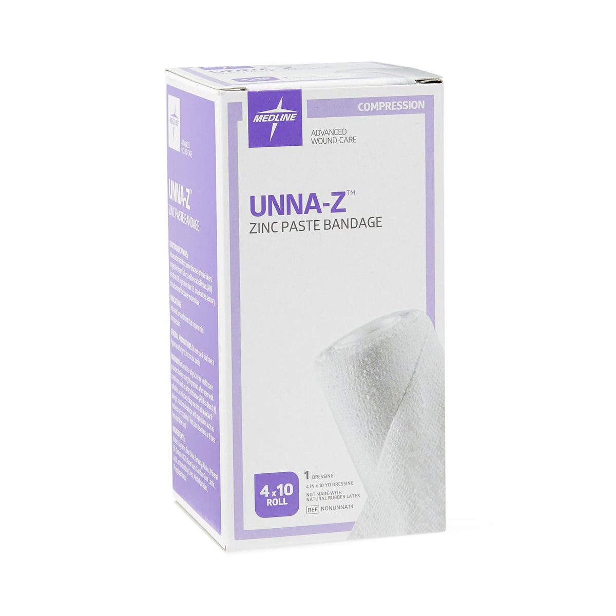 Unna-Z Unna Boot with Zinc Oxide, 4 Inch x 10 Yard, 12/CS