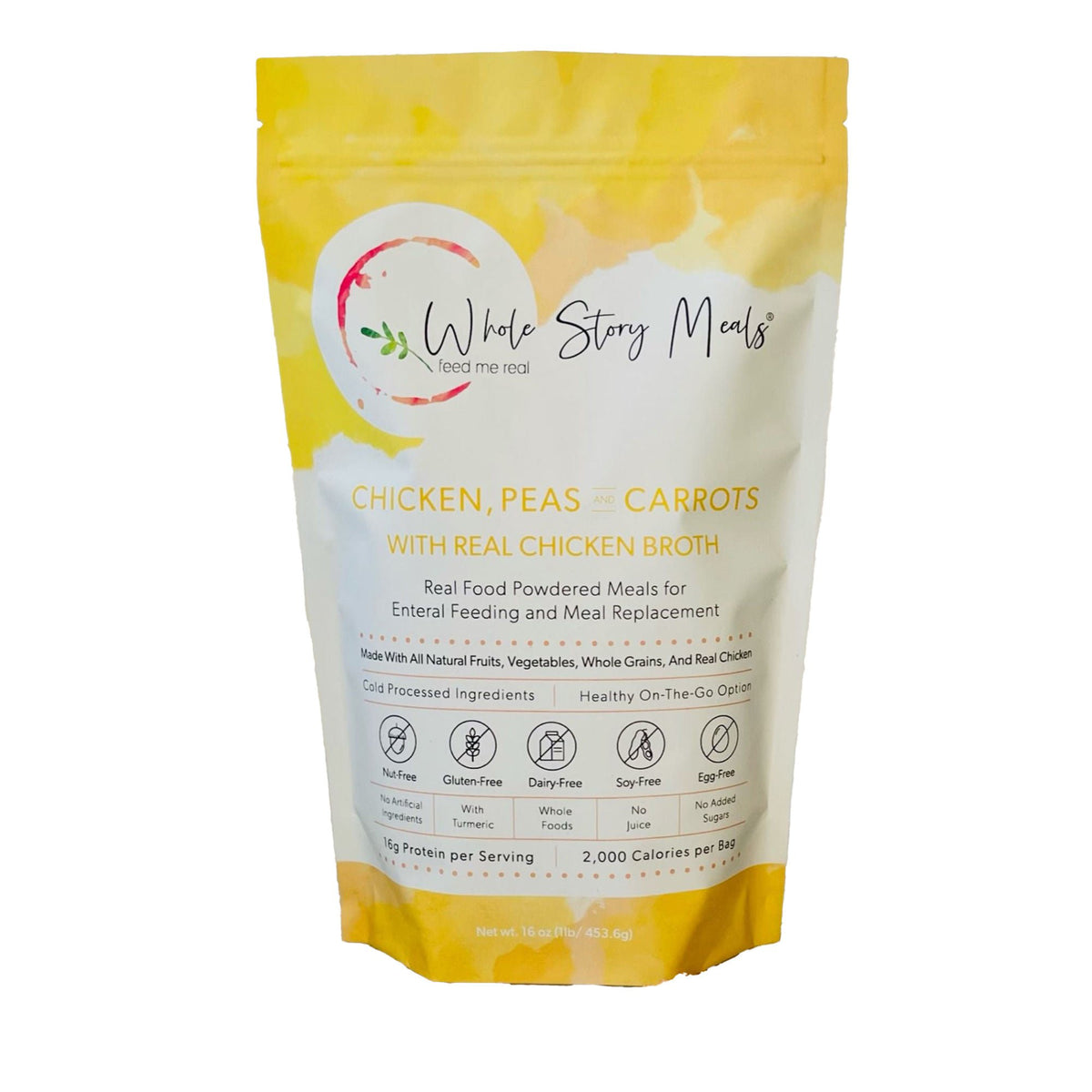 FOOD, POWDERED CHICKEN/PEAS &CARROTS 16OZ (30/CS), 1/EA