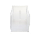 AkroBins® Storage Shelf Bin, Clear, 4 x 4.125 x 10.875 Inch, 12/CT
