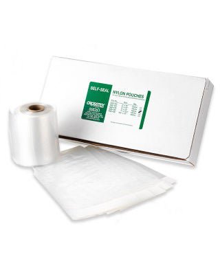 TUBING, NYLON F/DRY HEAT SEE-THRU 6" W/INDICATOR (12RL/CS), 12/CS