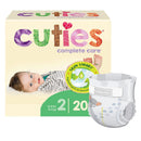 Cuties® Complete Care Diapers, Size 2, 200/CS