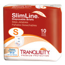 TRANQUILITY® SLIMLINE® HEAVY PROTECTION INCONTINENCE BRIEF, SMALL, SOLD AS 100/CASE PRINCIPLE 2120