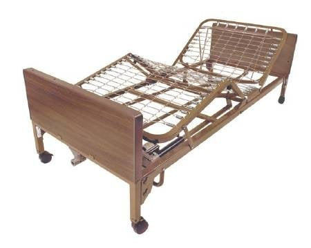 NOVUM ADULT BED. LONG TERM CARE BED, FULL ELECTRIC, 80", PAN DECK, FIXED HEIGHT, DOUBLE GATCH. , EACH - BriteSources