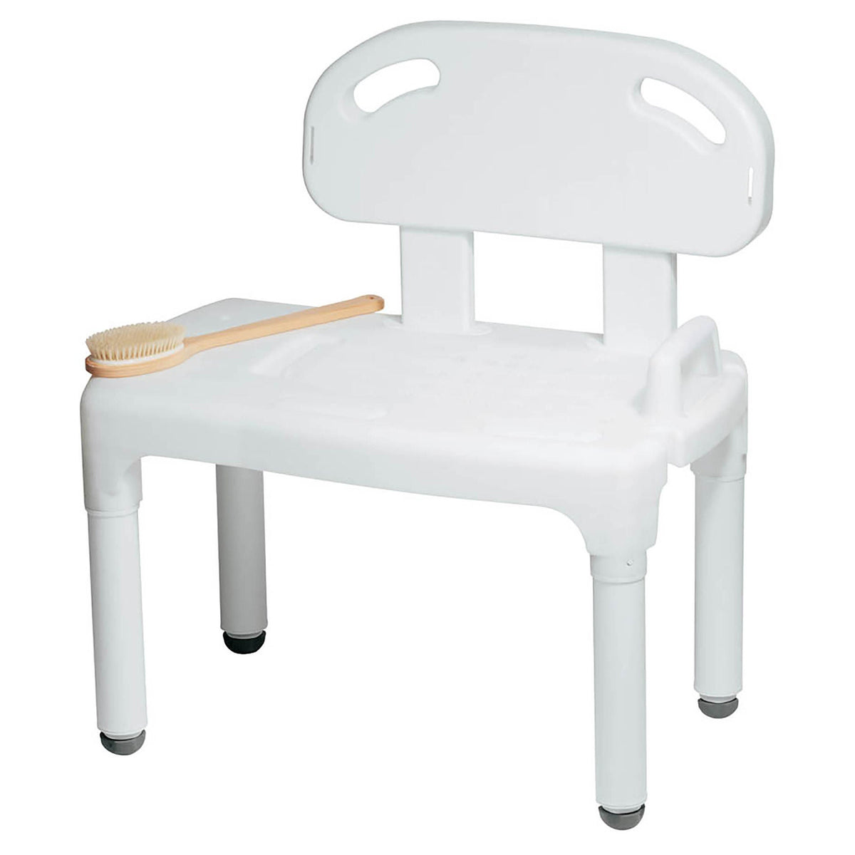 Carex® Bath Transfer Bench, 17½ to 22½ Seat Height, 1/EA