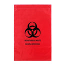 Medegen Autoclavable Biohazard Bags Bag Biohazard 19X24 Red 2Mil100/Cs -5013.1 - BriteSources
