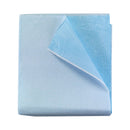Tidi® Everyday Blue Flat Stretcher Sheet, 40 x 60 Inch, 100/CS