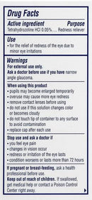 J&J Visine Eye Drops Eye Drops Antihistamin/Rednessvisine 0.5Oz 4/Bx 6Bx/Cs -49379 - BriteSources