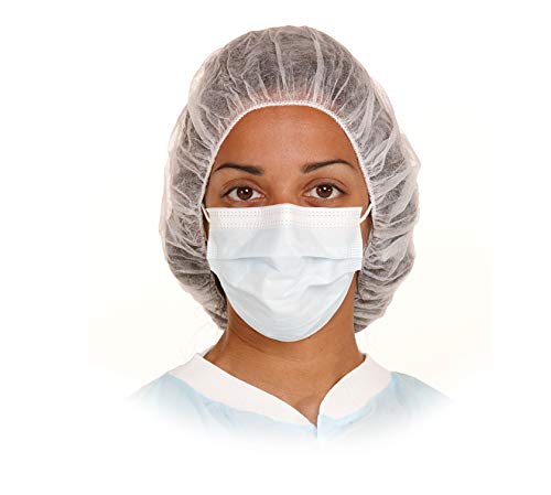 Amd Medicom Bouffant Caps Cap Bouffant 27In Wht 100/Bx5Bx/Cs -80027-18 - BriteSources