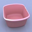 WASH BASIN, 7.4 QT, RECTANGULAR, MAUVE, 50/CS, SOLD AS CASE DYNAREX 10000058