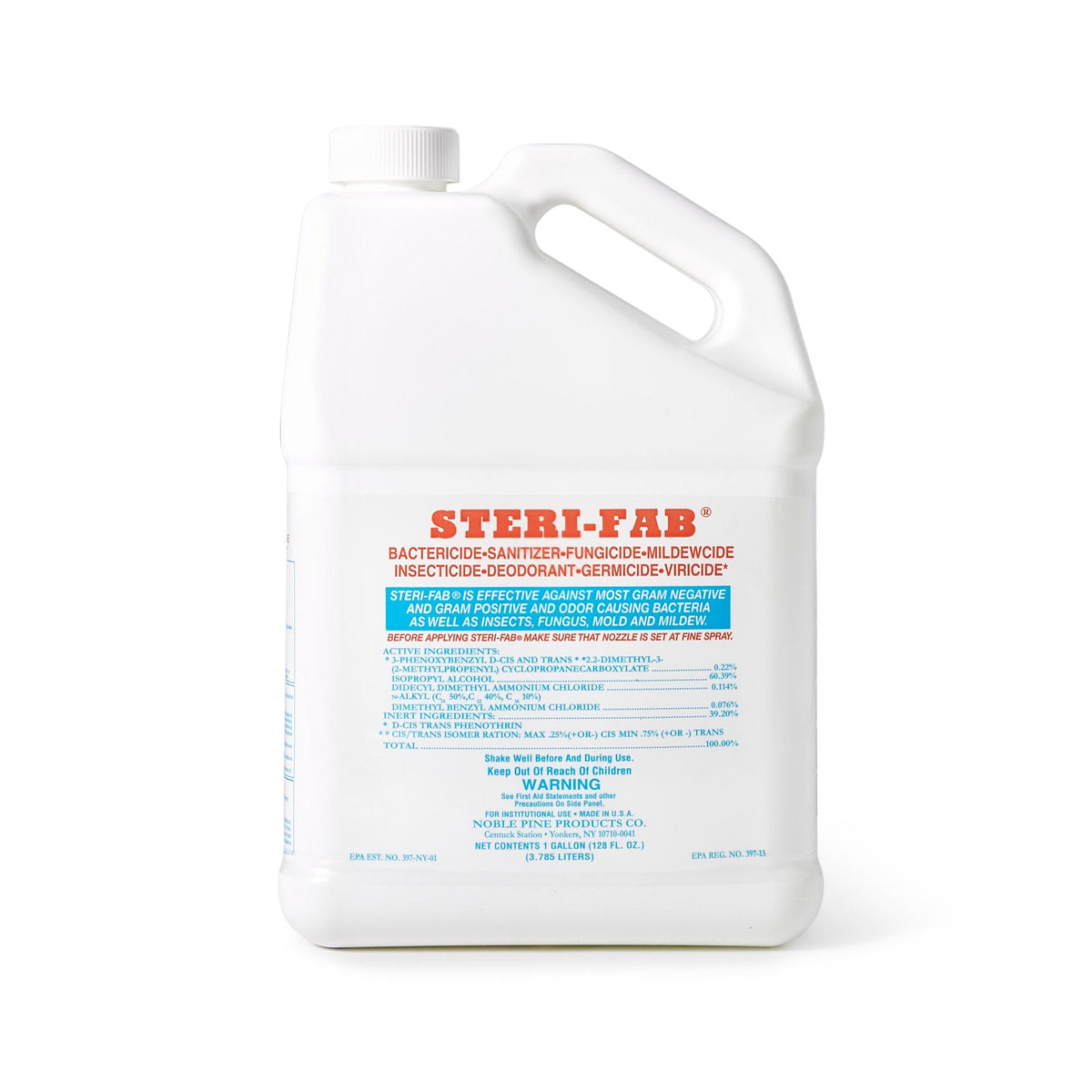Steri-Fab® Disinfectant And Insecticide, 1 Gal., 1/Ea